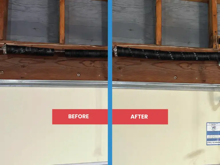 Reliable garage door spring replacement in Palatine near me