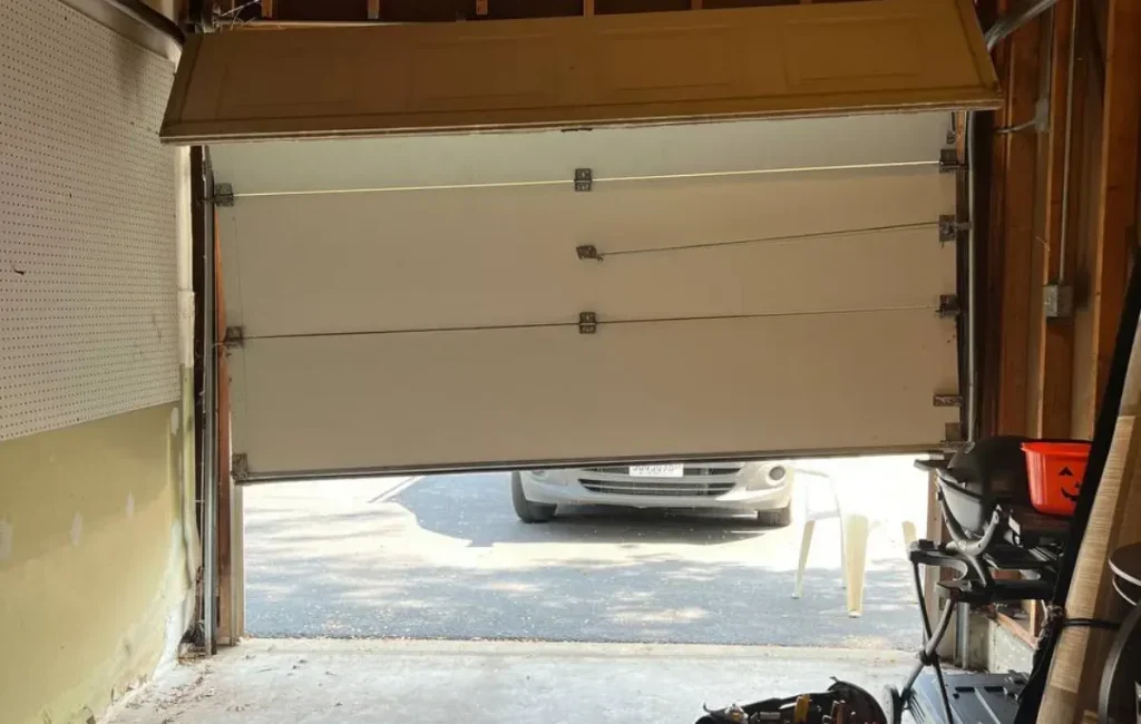 Garage Door Off Track Problem