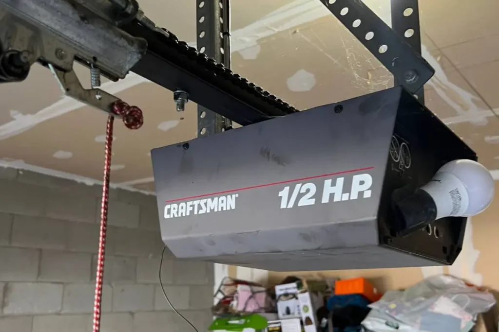 garage door opener black