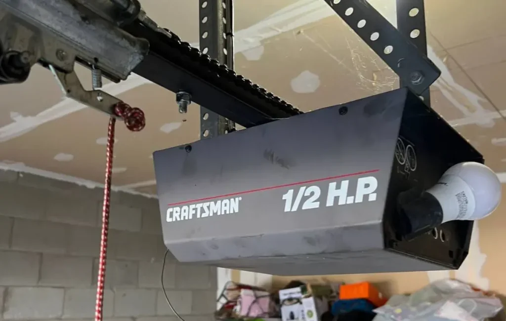 garage door opener black